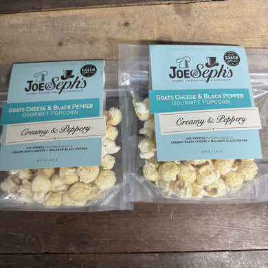 Joe & Seph's Goats Cheese & Black Pepper Popcorn