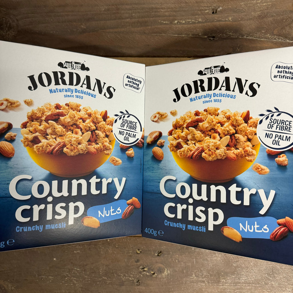 2x Jordans Country Crisp Crunchy Muesli Nuts Boxes (2x400g) & Low Price ...