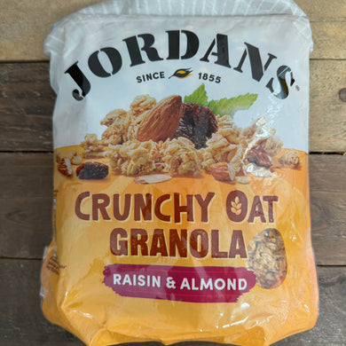 Jordans Crunchy Oat Granola Raisin & Almond