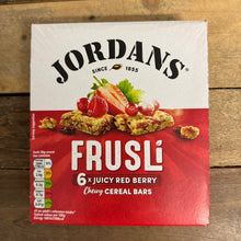 Jordans Frusli Juicy Red Berry Chewy Cereal Bars