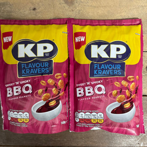 KP Flavour Kravers Sweet N Smokey BBQ Peanuts 