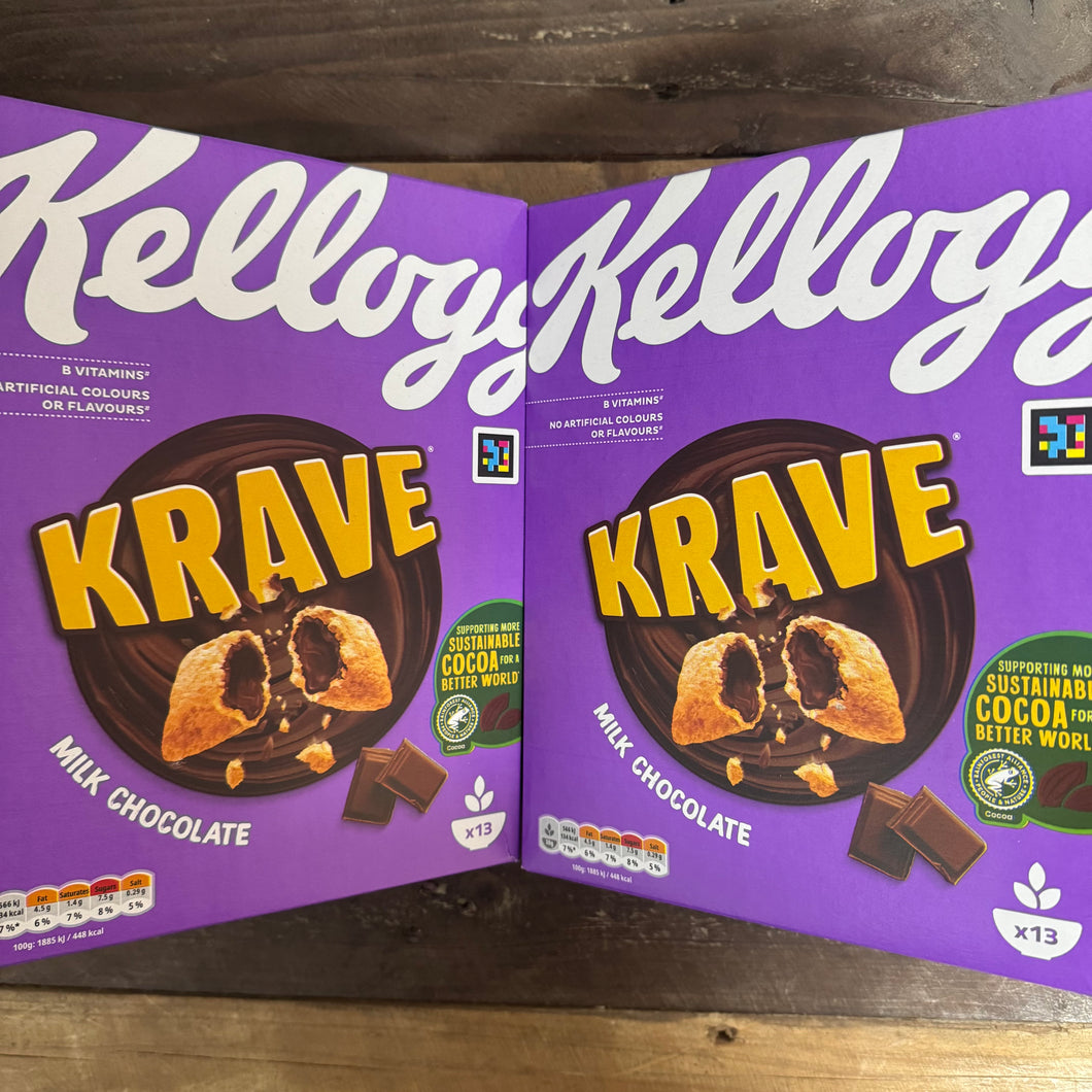 Kellogg's Krave Milk Chocolate Cereal