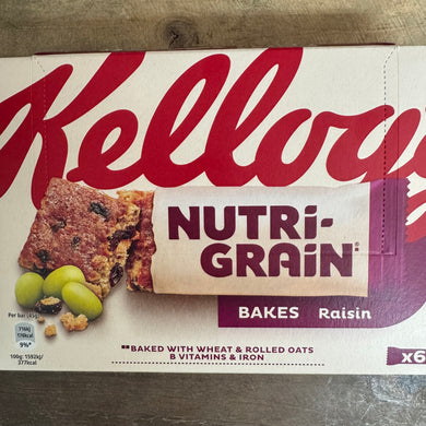 Kellogg's Nutri-Grain Raisin Bakes