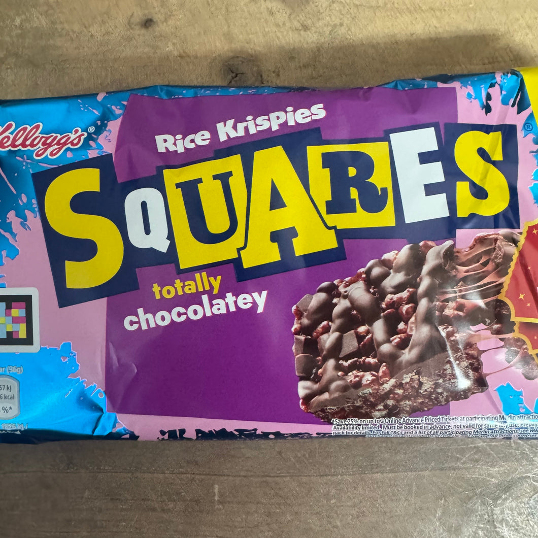 Kellogg's Rice Krispies Squares Chocolatey Bars