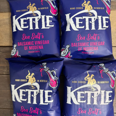 Kettle Chips Sea Salt & Balsamic Vinegar Crisps