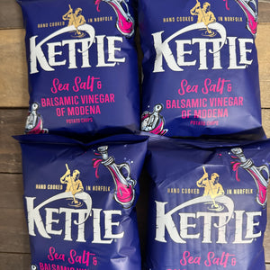 Kettle Chips Sea Salt &amp; Balsamic Vinegar Crisps