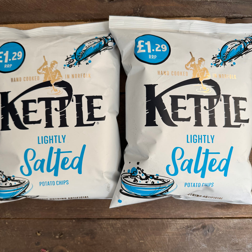 Kettle Lightly Salted Potato Chips Share Bags