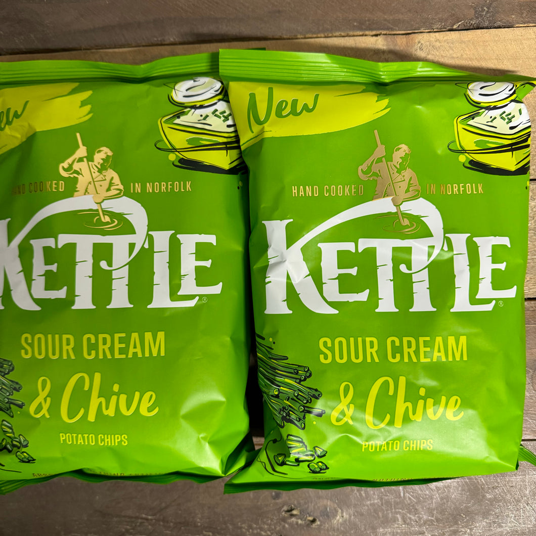 Kettle Sour Cream & Chive Potato Crisps