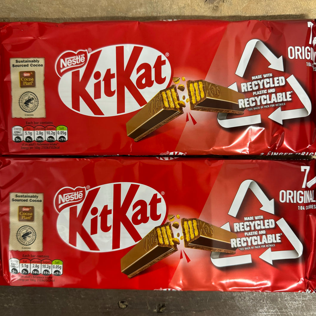 KitKat 2 Finger Chocolate Biscuit Bars