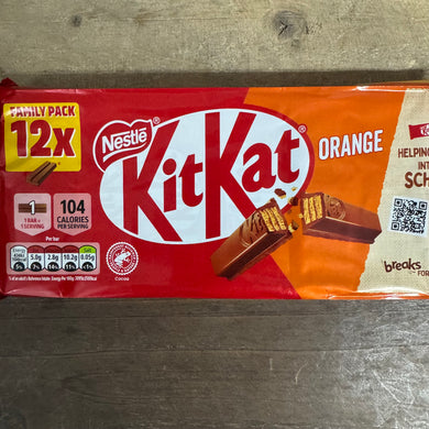 KitKat 2 Finger Chocolate Orange Biscuit Bars