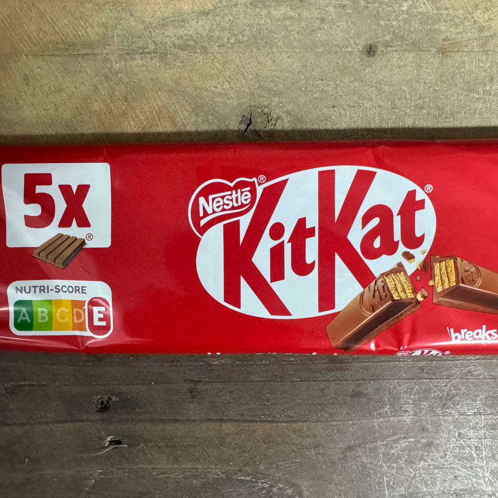 10x KitKat 4 Finger Milk Chocolate Bars (2 Packs of 5x41.5g) & Low ...