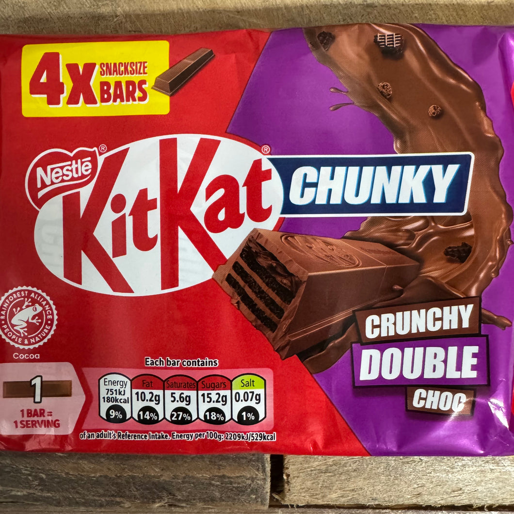 KitKat Chunky Double Chocolate Bars