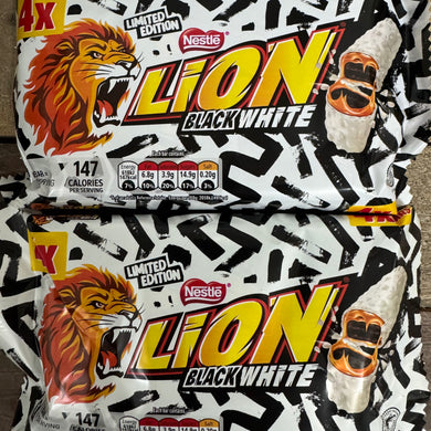 Lion Black White Bar
