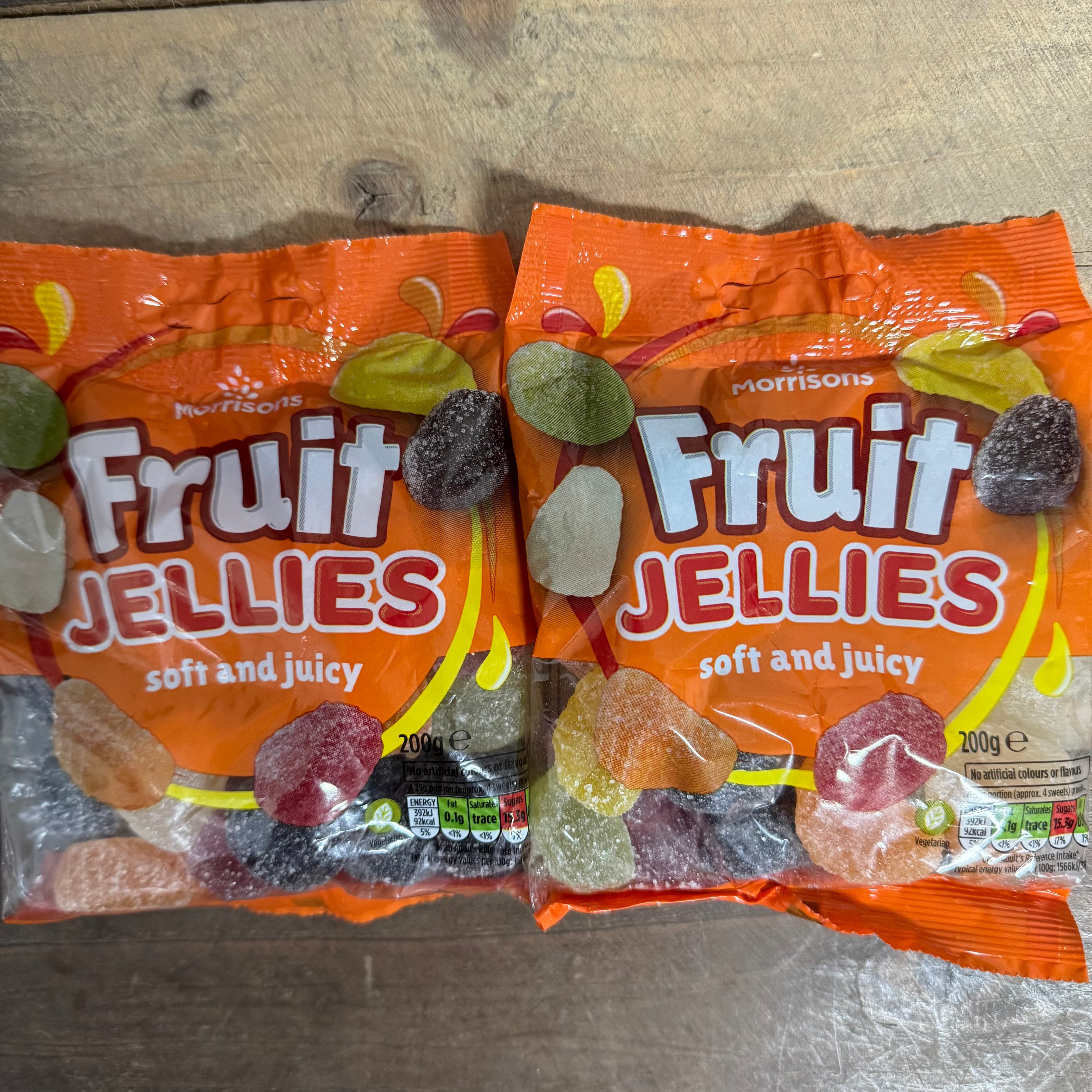 3x Low Price Fruit Jellies Bags (3x200g) Low Price Foods Ltd