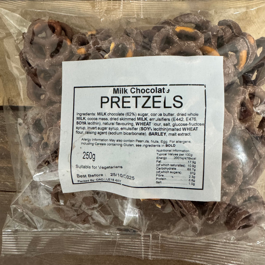 Low Price Milk Chocolate Coated Broken Pretzels