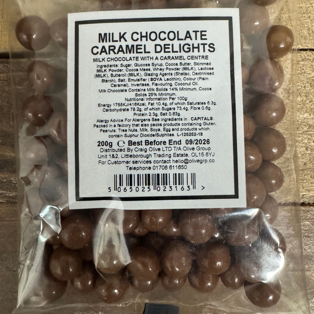Low Price Milk Chocolate Caramel Delights