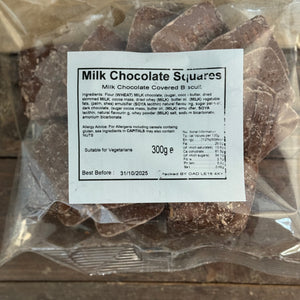 Low Price Fully Covered Milk Chocolate Squares Broken Biscuits