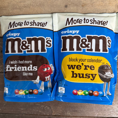 M&M's Crispy Milk Chocolate More to Share Bag