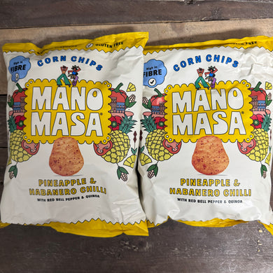Manomasa Pineapple & Habanero Chilli Tortilla Chips