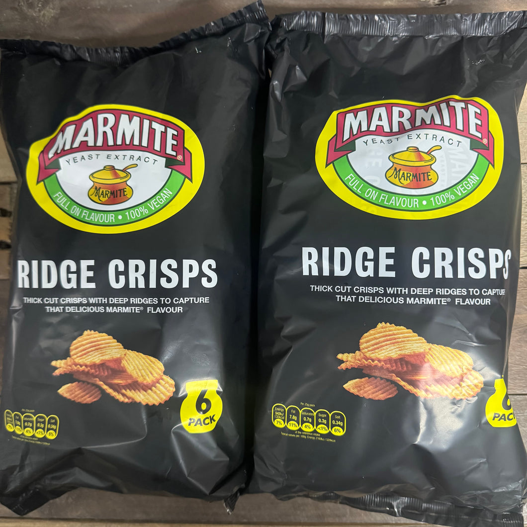Marmite Ridge Cut Crisps