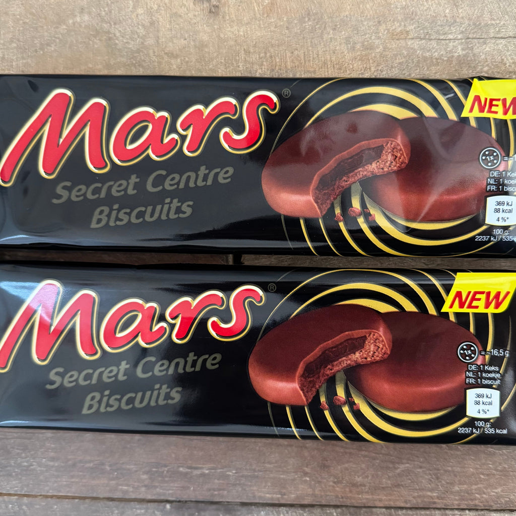 2x Mars Secret Centres Biscuits Packs (2x132g) & Low Price Foods Ltd