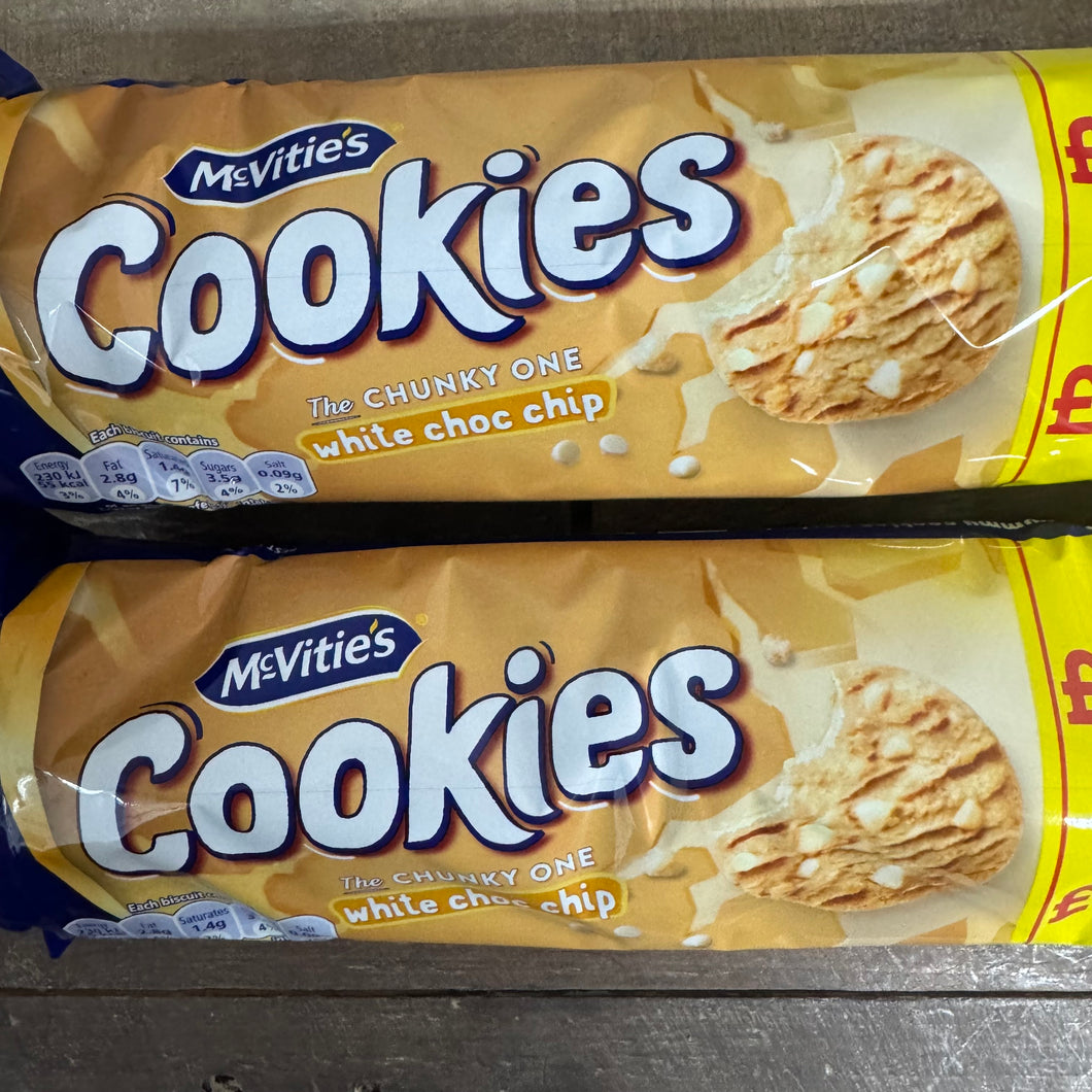 McVitie's Cookies The Chunky One White Choc Chip 150g