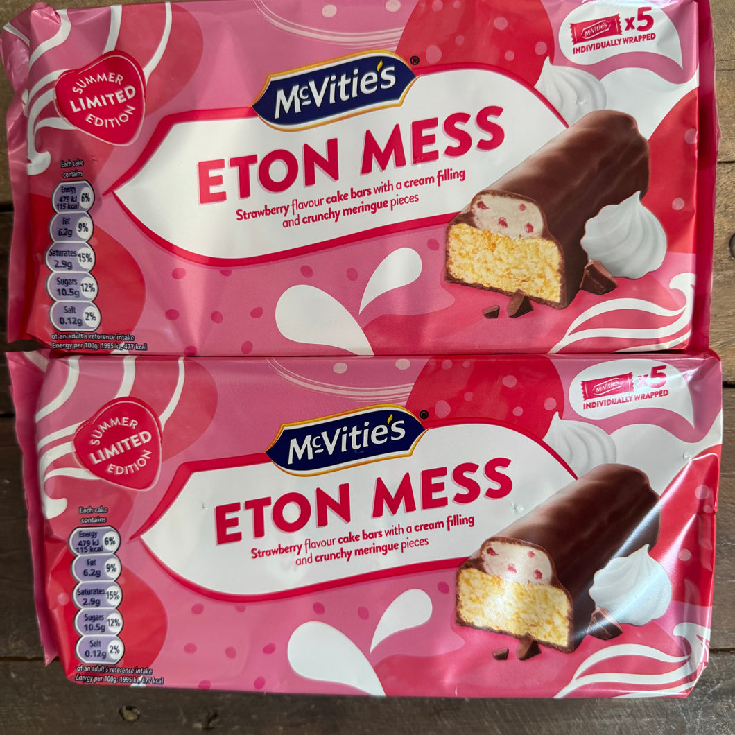 McVitie's Eton Mess Cake Bars