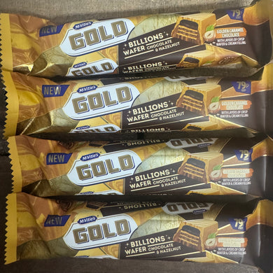 McVitie's Gold Billions Wafer Chocolate & Hazelnut Bar