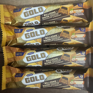 McVitie's Gold Billions Wafer Chocolate & Hazelnut Bar