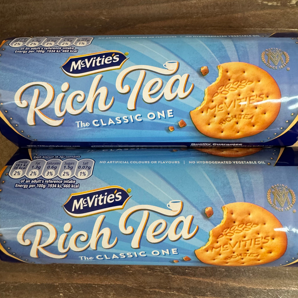 2x Mcvities Rich Tea Biscuits Packs (2x200g) & Low Price Foods Ltd