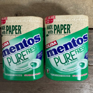 Mentos Pure Fresh Spearmint Chewing Gum