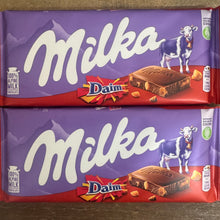 Milka with Daim pieces Chocolate Bars