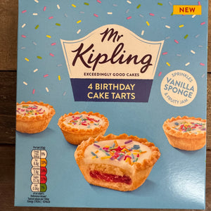 Mr Kipling Birthday Cake Tarts