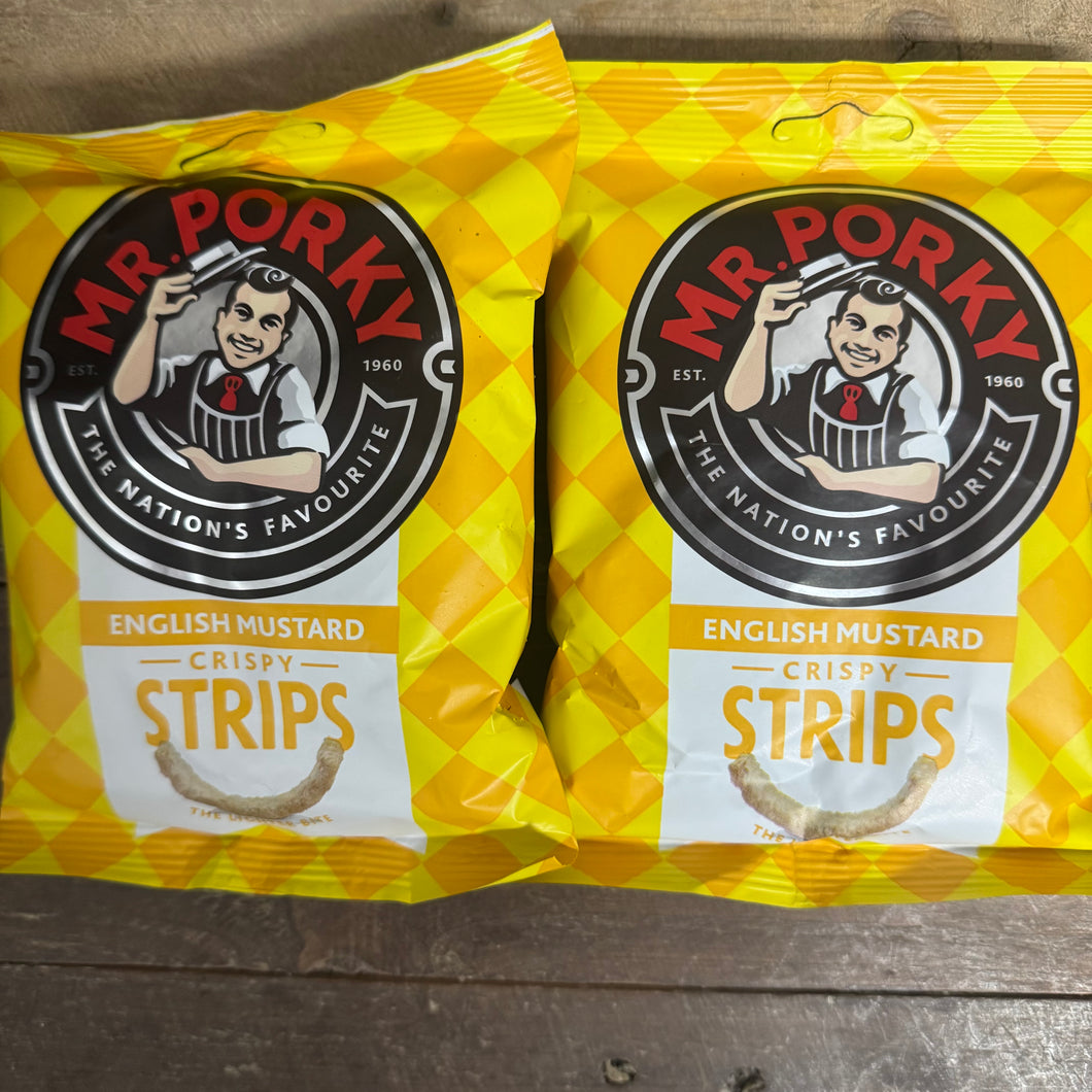 Mr Porky English Mustard Crispy Strips