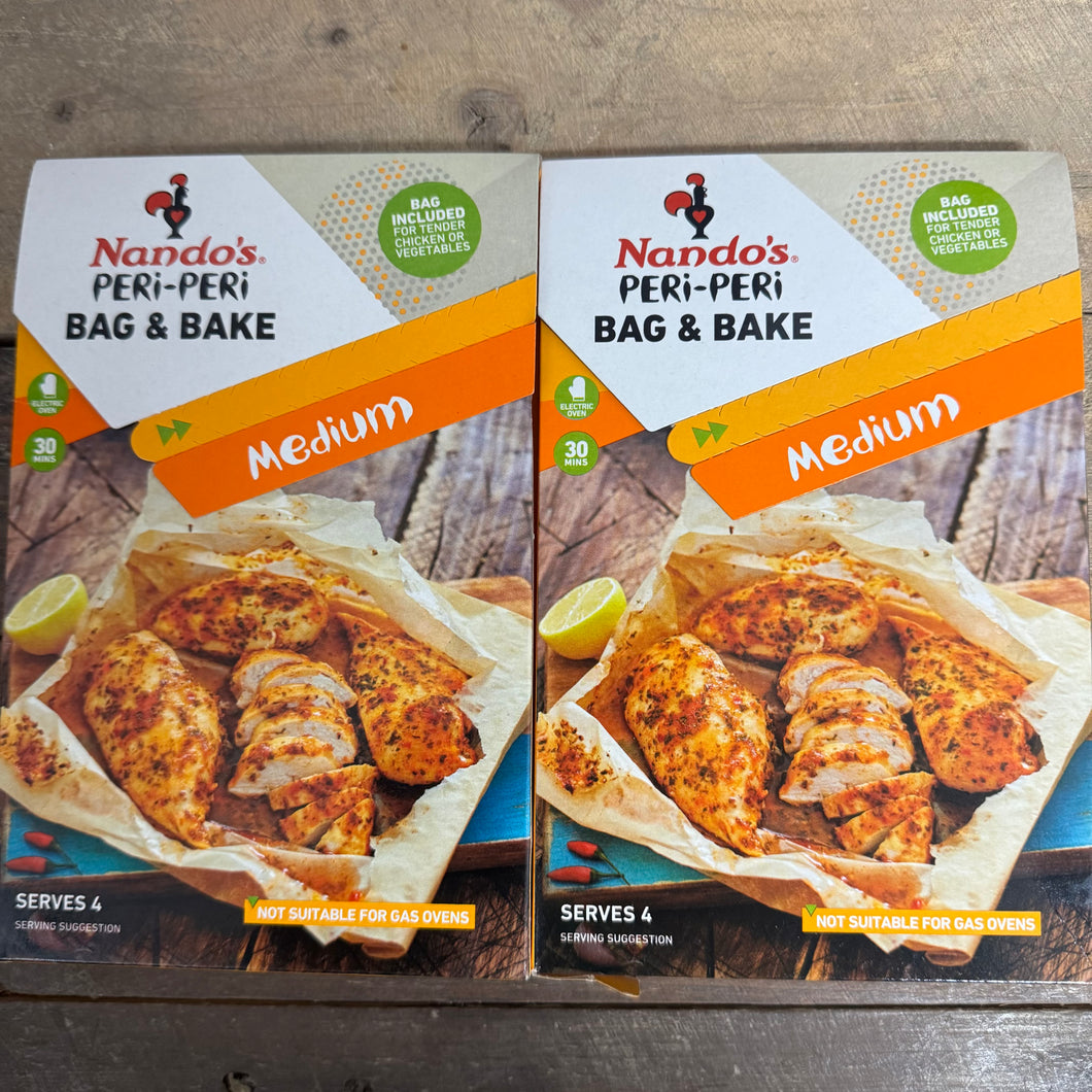 Nando's Peri Peri Bag & Bake Medium Mix