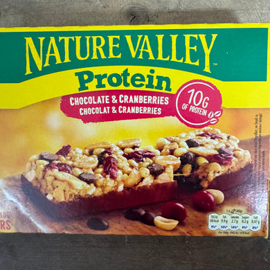 Nature Valley Chocolate & Cranberries Protein Bars