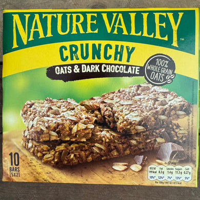 Nature Valley Crunchy Oats & Dark Chocolate Bars
