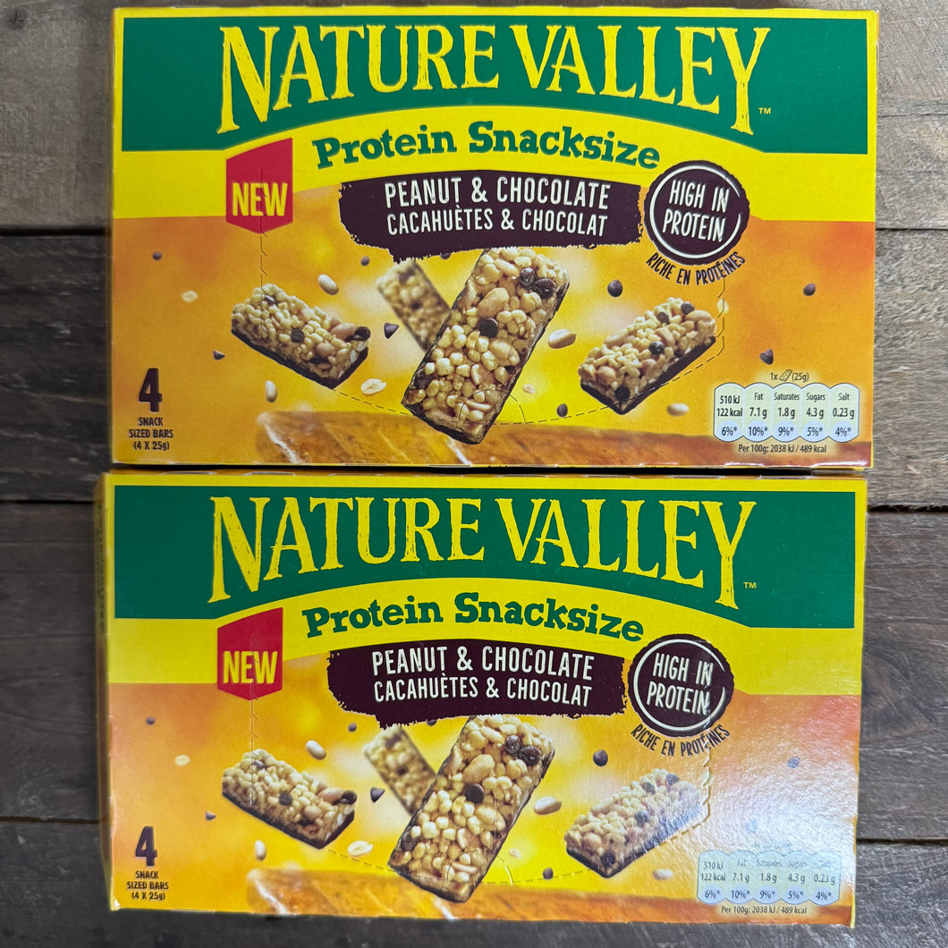 Nature Valley Protein Peanut & Chocolate Snacksize Bars