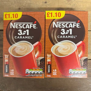 Nescafe 3in1 Caramel Instant Coffee Sachets