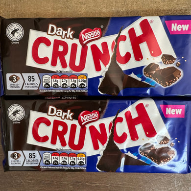 Nestle Crunch Dark Chocolate Bar