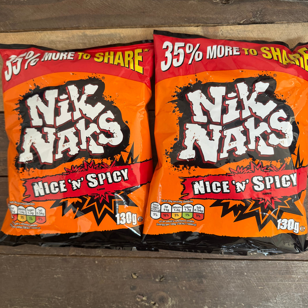3x Nik Naks Nice N Spicy More To Share Bags 3x130g Low Price 3x-nik-naks-nice-n-spicy-more-to-share-bags-3x130g-low-price