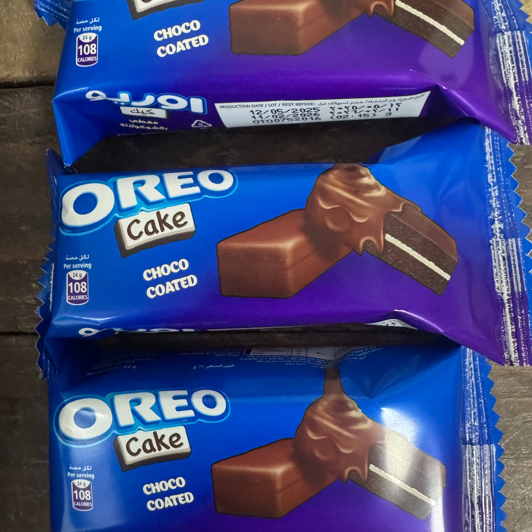 Oreo Chocolate Covered Cake Bars