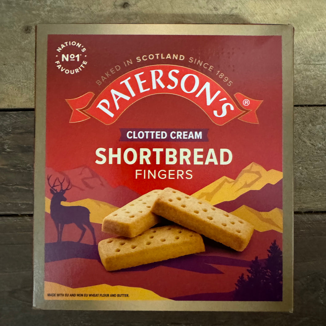 Paterson's Clotted Cream Shortbread Fingers