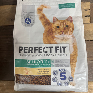 Perfect Fit Complete Dry Senior 11+ Chicken Cat Food