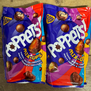 3x Poppets Mix-Ups Share Bags (3x120g) & Low Price Foods Ltd