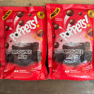 Poppets Toffee Brownie Mix
