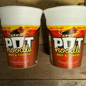 Pot Noodle Beef & Tomato Flavour