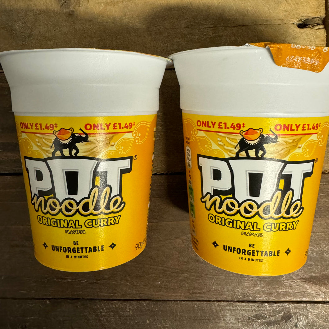 Pot Noodle Original Curry Flavour