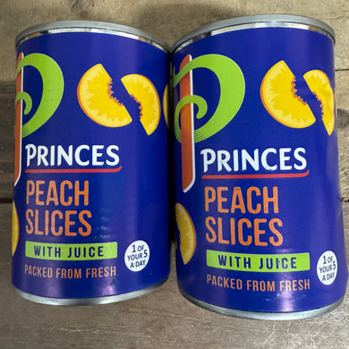 Princes Peach Slices with Juice