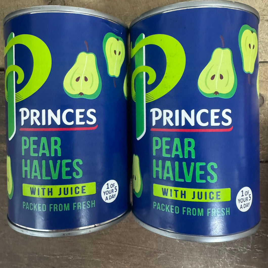 Princes Pear Halves with Juice